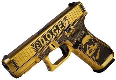 Glock 45 Gen 5 D.O.G.E. Gold 9mm 4.02" Barrel 17-Rounds - $552.48 