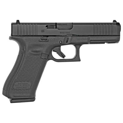 Glock PR17555FS G17 Gen 5 Rebuilt 9mm Luger 4.49" 17+1 Black nDLC Black Interchangeable Backstrap Grip NOT MOS - $430.49 