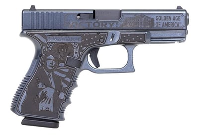 Glock G19 Gen 3 "Trump 47th" 4" 9mm 15rd Pistol - $479.99 