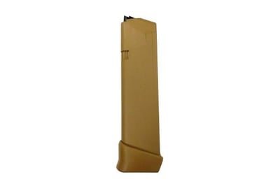 Glock OEM Magazine Coyote Tan 9mm 19-Rounds for Glock 17 / 19X - $29.99