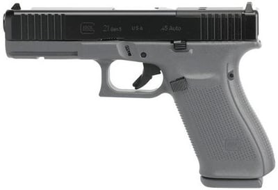 Glock G21 G5 MOS Grey .45 ACP 4.6" Barrel 13-Rounds - $619.99 (Email Price) 