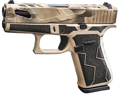 Glock G43X MOS Tan / Black 9mm 3.4" Barrel 10-Rounds Ported Slide - $603.99 ($19.99 S/H on Firearms / $15.99 Flat Rate S/H on ammo)