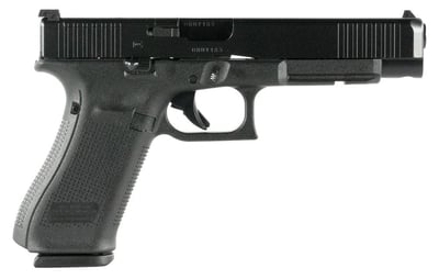 Glock 34 MOS Gen 5 Front Serrations 9mm 5.31-inch 17Rds - $709 ($9.99 S/H on Firearms / $12.99 Flat Rate S/H on ammo)