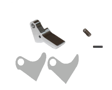 Glock Fast Action Trigger v2 Billet Aluminum Flat Trigger - $59.99 