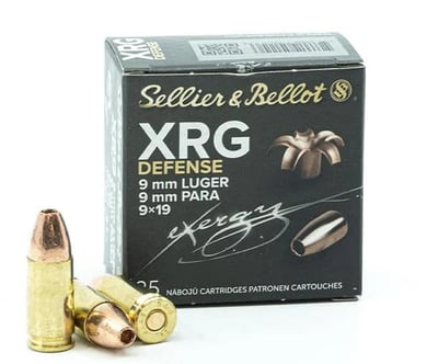Sellier & Bellot 9mm 100 Grain XRG 1000 Rounds - $473.26 after code: GUNDEALS10
