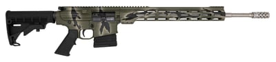 Great Lakes Firearms and Ammunition AR-10 Pursuit Green Camo/SS 6.5 Creedmoor 20" Barrel 10-Rounds - $811.45 (Email Price) 