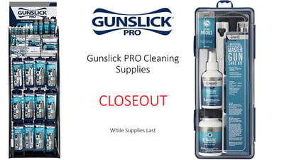 Gunslick Gun Cleaning Products Extremely Discounted! (Free S/H)