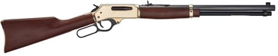 HENRY Brass Lever Action 30-30 20" 5rd Rifle - Walnut / Blued - $929.99 