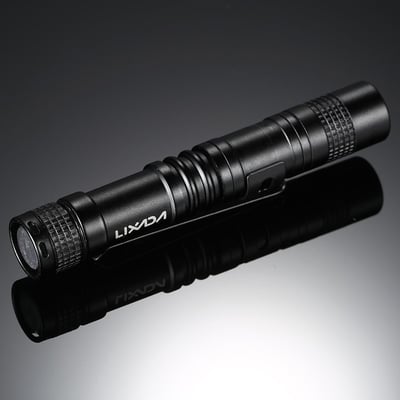 LIXADA 9cm Mini AAA LED Flashlight Pocket Torch Light 120LM 1 Switch Mode - $6.55 Shipped