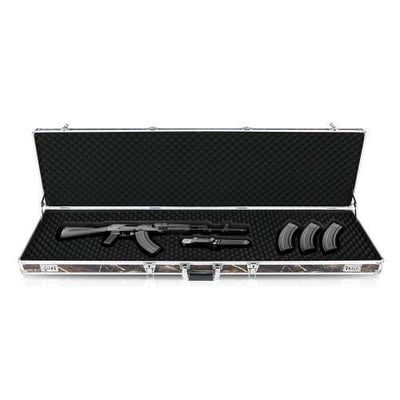 iKayaa Black Aluminum Frame Hard Shell Rifle Gun Case Black/Camo - $46.99 shipped after code "GUNDEALS7523" (US Warehouse)