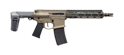 Q LLC Honey Badger 5.56 NATO / 223 Rem 10" 30rd Pistol w/ Brace & Cherry Bomb - $2899 (Free S/H on Firearms)