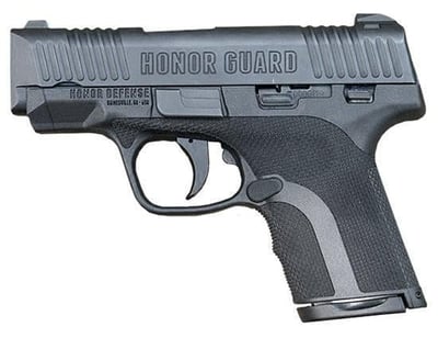 Honor Defense Honor Guard Sub-Compact 9mm 3.2" 7&8 Rd Mags Black - $329  ($7.99 Shipping On Firearms)