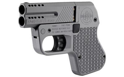 Double Tap Tactical Pocket Pistol 9mm, 3", Matte Black Finish, Fixed Sights, 2 Rd, Non Ported - $130.85