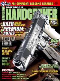 Free Digital Edition of American Handgunner November/December 2011 