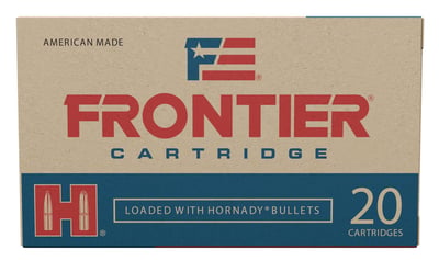 HORNADY 300 Blackout 208Gr FMJ Subsonic Frontier Ammo 20rd - $15.99 (FREE Shipping on Firearms)