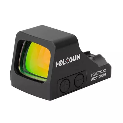 Holosun HS407K-X2 Reflex Sight 1x 6 MOA Dot Reticle Black - New Other - $204.99 