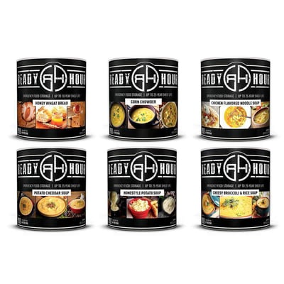 My Patriot Supply Hearty Soups #10 Can Pack (187 servings) - $118.70 (Free S/H over $99)