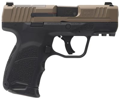 Heckler and Koch CC9 Flat Dark Earth / Black 9mm 3.3" Barrel 10/12-Rounds - $639.99 ($19.99 S/H on Firearms / $15.99 Flat Rate S/H on ammo)