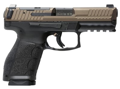 Heckler & Koch VP9A1 K Midnight Bronze 9mm 15rd Pistol, 4.09" Barrel, Optics-Ready - $814.99 (Free S/H)