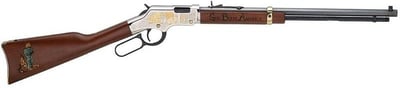 Henry Repeating Arms Golden Boy God Bless America Edition Nickel / Wood .22 Long / .22 Short 20-inch 21Rds - $563 