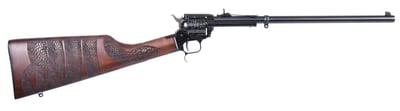 Heritage Firearms Rough Rider Rancher Carbine Walnut / Black .22 LR 16.125" Barrel 6-Rounds - $241.33