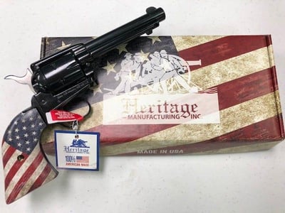 Heritage Firearms Rough Rider Small Bore .22 LR 4.75" Barrel 6-Rounds US Flag Grip - $149.99  (Free Shipping over $150)