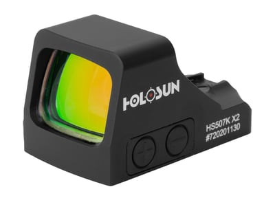 Holosun 507K X2 Red 2 MOA Dot & 32 MOA Circle Aluminum Red Dot - $211.99 (Email for Price) + FREE Shipping