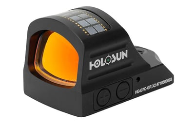 Holosun Open Reflex Sight 2 MOA Green Dot Aluminum Green Dot 0.63x0.91 Window - $164.31 (Email Price) + FREE Shipping