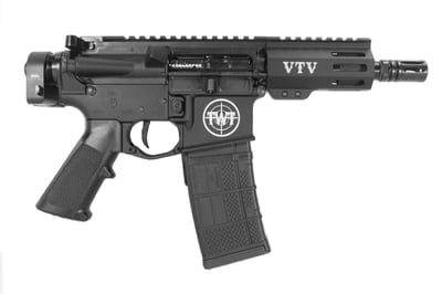 The "Bagger Blaster" 5" 5.56 NATO M-LOK AR-15 Pistol - V-Twin Visionary Special Edition - $866.95 after 15% off
