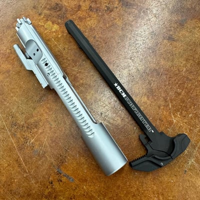 Combo Deal: Microbest M16 Full Chrome Bolt Carrier Group - MPI , HPT , OCKS, Sprinco + BCMGUNFIGHTER Charging Handle - $149  (Free Shipping over $500)