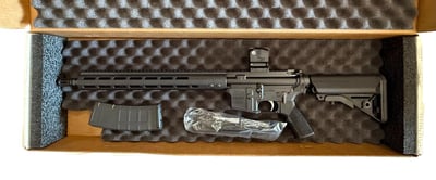 Pre Owned ALG Geissele El Jefe ALG 556 Nato 16" Barrel W/ Warner & Swasey Red Dot - $799 
