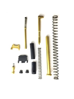 TiN Glock 19 Gen 3 Slide Completion Kit with TiN Guide Rod $103.49 using coupon code "TINKIT"