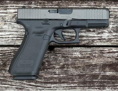 Glock 45 Gen 5 9mm 17 Round Capacity Tungsten Grey Slide - $529
