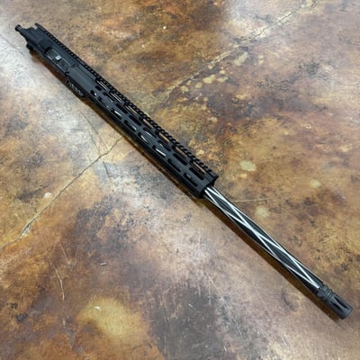 24" 223 Wylde 1/8 Diamond Fluted 2tone SS Ar-15 Upper, Threaded - $349  (Free Shipping over $500)