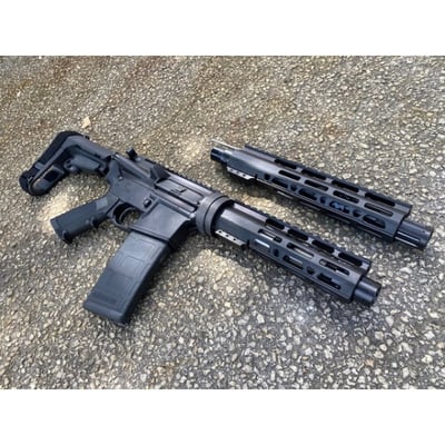 AR-15 MoriartiI DUO Takedown Semi Auto Pistol 5.56 NATO 10.5" AND 300 BLK 7.5" SBA3 - $1299.95