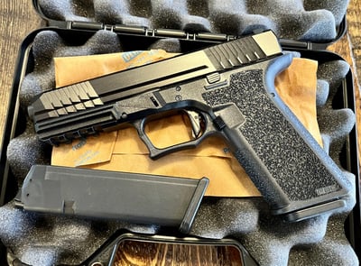 POLYMER80 PFS9 Full-Size 9mm 4.49" 17rd Black - $299.99 