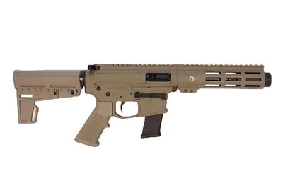 P2A "Patriot" 5 inch AR-15/AR-45 45 ACP M-LOK Complete Pistol - Magpul FDE Color - $764.99 after 15% off 