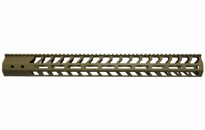 HONTAC 19" Slim M-LOK Handguard Free Float Cerakote FDE (MADE IN USA) AR15 223 5.5 - $79.95 