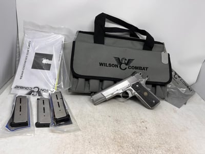 Wilson Combat CQB 1911 45 ACP Stainless - $3195.0