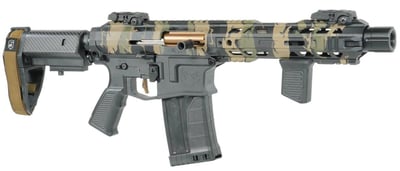 Orthos Arms Joker Elite, 12 Gauge, 13.00" Barrel, 10 Rds, Woodland Camo Elite Cerakote - $1699.99 