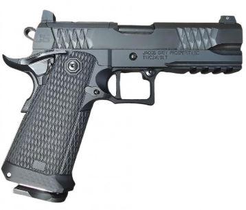 Jacob Grey TWC Black 9mm 4.25" Black Nitride Barrel 2x17 Mags OR Diamond Textured Grip - $2499.95 + Free Shipping