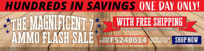 Ammo Flash Sale w/Free Shipping @ Natchez Shooting & Outdoors