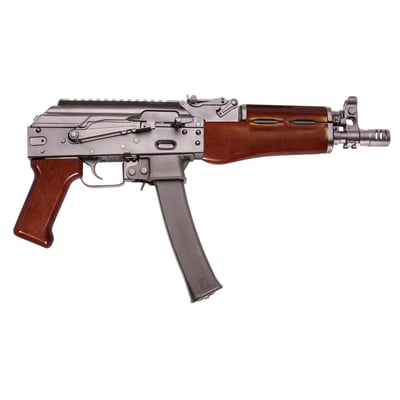 Kalashnikov USA KP-9RW Black / Wood 9mm 9.3" Barrel 30-Rounds - $981.81 (Add To Cart) 