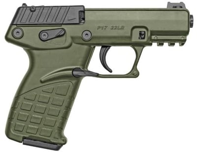 Kel-Tec P17 3.8" Threaded Barrel 22 LR 3x16rd Magazines OD Green Pistol - $179.73 (Add to Cart) 