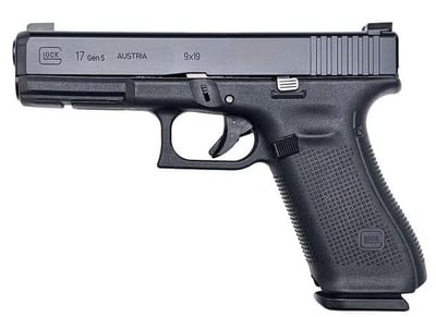 GLOCK G17 G5 9mm 4.49" 17rd Pistol w/ Ameriglo Night Sights - POLICE TRADE-IN - $397.04 (FREE Shipping on Firearms)