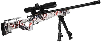 Keystone Crickett Precision Red / White / Blue .22 LR 16.125" Barrel 1-Rounds - $293