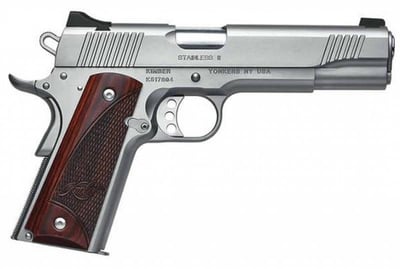 Kimber 1911 Stainless II Steel 10mm 5" Barrel 7-Rounds - $1024.99
