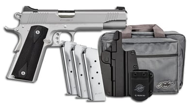 Kimber 1911 Stainless LW .45 ACP 5" Barrel 7-rds Optics Ready Pistol with MFT Holster, Three Mags and Bag - $574.99 + Free Shipping 
