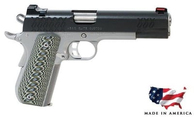 Kimber Aegis Elite Custom Stainless .45 ACP 5-inch 8Rds - $1056.99 ($9.99 S/H on Firearms / $12.99 Flat Rate S/H on ammo)