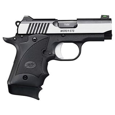 Kimber Micro 9 STG Black / Stainless 9mm 3.1" Barrel 7-Rounds - $572 (Grab A Quote) ($9.99 S/H on Firearms / $12.99 Flat Rate S/H on ammo)